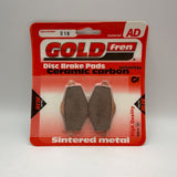 Goldfren AD Brake Pads: AD018 ≈ FA101 / VD239 / FDB383 / SBS575 / SBS107