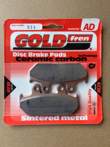 Goldfren AD Front Brake Pads: Honda CD250 CD 250 (1988-1989)