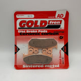 Goldfren AD Brake Pads: AD025 ≈ FA121 / FA203 / VD141 / VD142 / FDB462 / SBS593