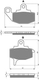 Goldfren AD Brake Pads: AD035 ≈ FA130 / VD428 / FDB494