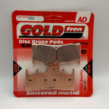 Goldfren AD Brake Pads: AD039 ≈ FA188 / VD349 / FDB873 / SBS686
