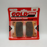 Goldfren AD Brake Pads: AD045 ≈ FA182 / VD257 / FDB637 / SBS665