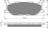 Goldfren AD Brake Pads: AD048 ≈ FA179 / VD255 / FDB781 / SBS663