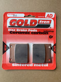 Goldfren AD Brake Pads: AD053 ≈ FA161 / FA058 / VD327/2 / VD416 / SBS556