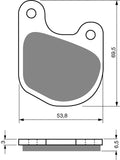 Goldfren AD Brake Pads: AD059 ≈ FA071 / VD908 / FDB333 / SBS537