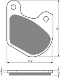 Goldfren AD Brake Pads: AD062 ≈ FA072 / FDB334