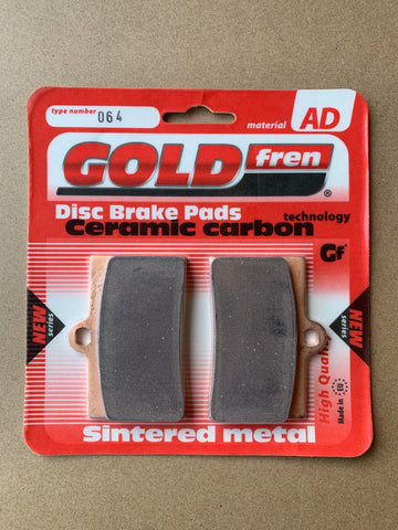 Goldfren AD Front Brake Pads: Yamaha TZR125 TZR 125 (1992-1995)