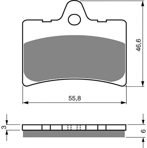 Goldfren AD Brake Pads: AD066 ≈ FA156 / VD943 / FDB886 / SBS672
