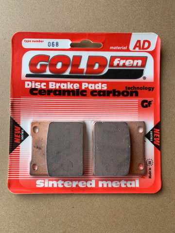 Goldfren AD Front Brake Pads: Honda CB250 CB 250 (1978-1983)
