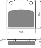 Goldfren AD Brake Pads: AD068 ≈ FA045 / VD117 / FDB183 / SBS526