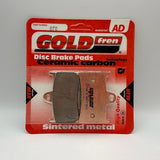 Goldfren AD Brake Pads: AD070 ≈ FA252 / FA168 / FA380 / VD248 / FDB605 / SBS198 / SBS634 / SBS639