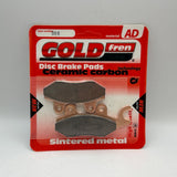 Goldfren AD Brake Pads: AD088 ≈ FA165/2 / FA215/2 / / SBS633