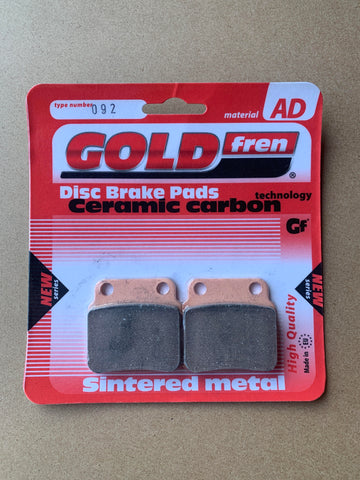 Goldfren AD Rear Brake Pads: Suzuki LT-R450 LT-R 450 (2006-2011)