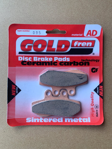 Goldfren AD Front Brake Pads: Yamaha XC125 XC 125 (2004-2011)