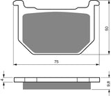 Goldfren AD Brake Pads: AD111 ≈ FA238