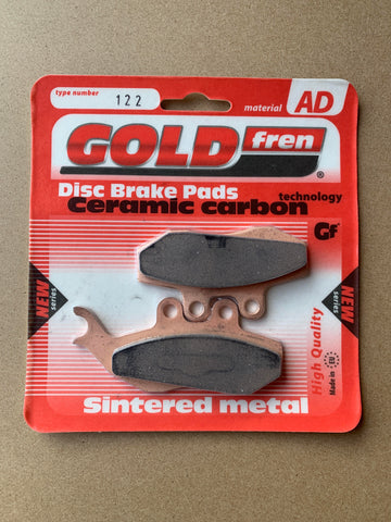 Goldfren AD Front Brake Pads: Yamaha TZR50 TZR 50 (2003-2012)