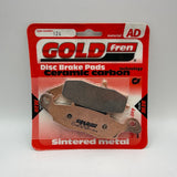 Goldfren AD Brake Pads: AD124 ≈ FA231 / FA259 / VD435 / FDB2049 / SBS704
