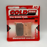 Goldfren AD Brake Pads: AD127 ≈ FA068 / FA066 / VD420/S / FDB298/R / SBS539 / SBS540