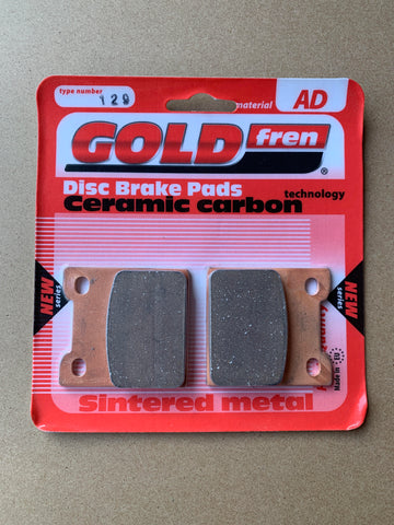 Goldfren AD Rear Brake Pads: Suzuki RF900 RF 900 (1994-1995)