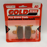 Goldfren AD Brake Pads: AD131 ≈ FA234 / FA269 / VD962 / SBS710