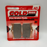 Goldfren AD Brake Pads: AD132 ≈ FA216 / FA216/3 / FDB2040 / SBS678 / SBS662