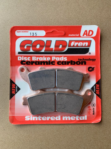 Goldfren AD Front Brake Pads: Honda FJS600 FJS 600 (2001-2009)