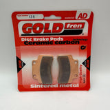 Goldfren AD Brake Pads: AD136 ≈ FA235 / VD996 / FDB2191 / SBS723