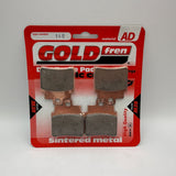 Goldfren AD Brake Pads: AD140 ≈ FA355/4 / VD987 / FDB2141 / SBS775