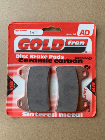 Goldfren AD Front Brake Pads: Yamaha XT660 XT 660 (2004-2014)