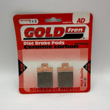 Goldfren AD Brake Pads: AD142 ≈ FA255 / VD995 / FDB2037 / SBS712