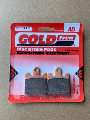 Goldfren AD Brake Pads: AD147 ≈ FA283 / SBS740