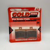 Goldfren AD Brake Pads: AD150 ≈ FA298 / VD974 / FDB2090 / SBS152 / SBS747