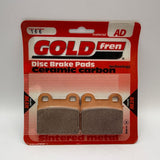Goldfren AD Brake Pads: AD166 ≈ FA057 / VD935 / SBS527