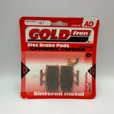 Goldfren AD Brake Pads: AD167 ≈ FA302 / VD440 / FDB2110SG / SBS752