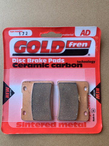 Goldfren AD Front Brake Pads: Suzuki RG250 RG 250 (1984)