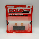 Goldfren AD Brake Pads: AD173 ≈ FA351 / VD9003 / FDB2127 / SBS803