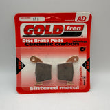 Goldfren AD Brake Pads: AD176 ≈ FA346 / VD168 / FDB2139 / SBS777