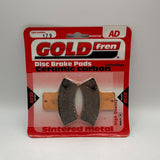 Goldfren AD Brake Pads: AD179 ≈ FA270 / VD963 / FDB2121 / SBS755