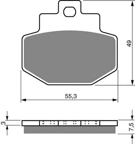 Goldfren AD Brake Pads: AD186 ≈ FA321 / VD981 / FDB2115 / SBS772