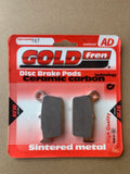 Goldfren AD Rear Brake Pads: Suzuki RM250 RM 250 (2009)