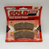 Goldfren AD Brake Pads: AD193 ≈ FA324 / VD9017 / FDB2105 / SBS761
