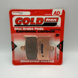 Goldfren AD Brake Pads: AD207 ≈ FA347 / VD443 / FDB2158 / SBS782