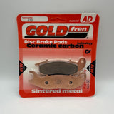 Goldfren AD Brake Pads: AD210 ≈ FA375 / VD177 / FDB2169 / SBS180 / SBS797