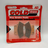 Goldfren AD Brake Pads: AD216 ≈ FA232 / VD950