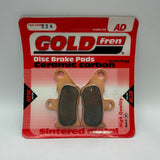 Goldfren AD Brake Pads: AD224 ≈ FA336 / VD267 / SBS764