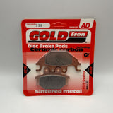 Goldfren AD Brake Pads: AD230 ≈ FA377 / VD9026 / FDB2184 / SBS810