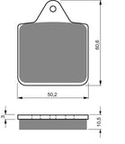 Goldfren AD Brake Pads: AD236 ≈ FA273 / FDB2135 / SBS756