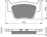 Goldfren AD Brake Pads: AD243 ≈ FA373 / VD171 / FDB2182 / SBS813