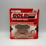 Goldfren AD Brake Pads: AD247 ≈ FA214/2 / VD340 / SBS638