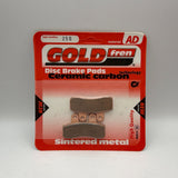Goldfren AD Brake Pads: AD250 ≈ FA448